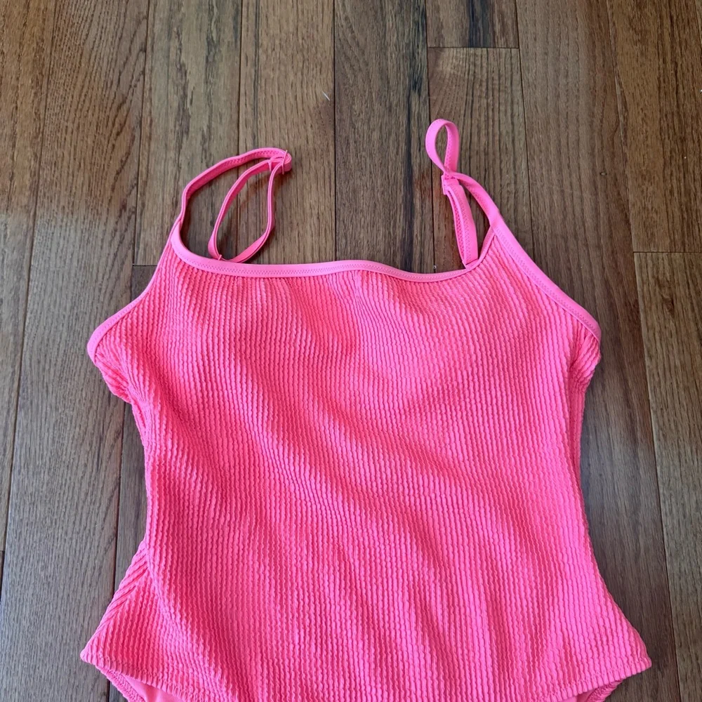 Aerie Pink One-Piece Swimsuit - Picture 4 of 8